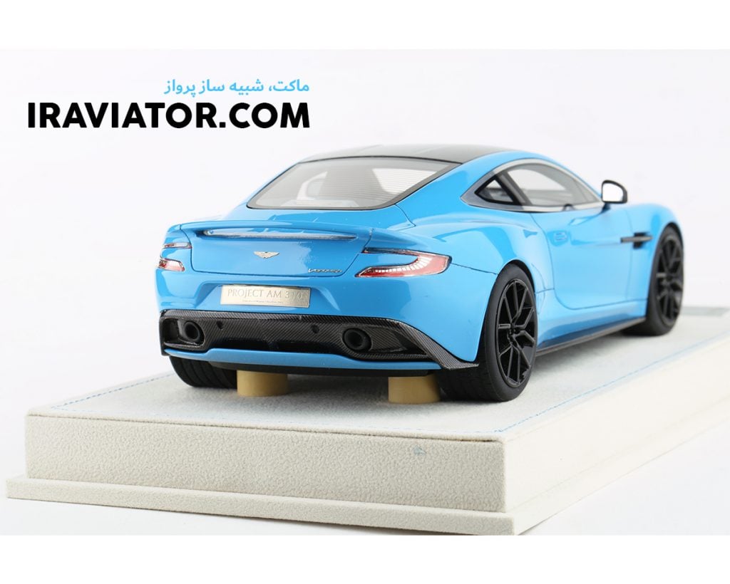 ماکت ماشین استون مارتین Aston Martin Vanquish برند Tecnomodel مقیاس 18