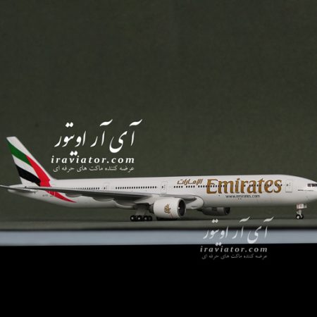 ماکت بوئینگ 777 B777-300ER Emirates مقیاس 1/400