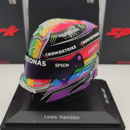 هلمت Helmet Lewis Hamilton Mercedes Abu Dhabi GP 2021 مقیاس 1/5