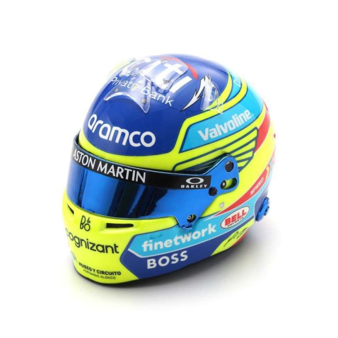 هلمت Helmet 1/5 Fernando Alonso Aston Martin F1 2024 مقیاس 1/5